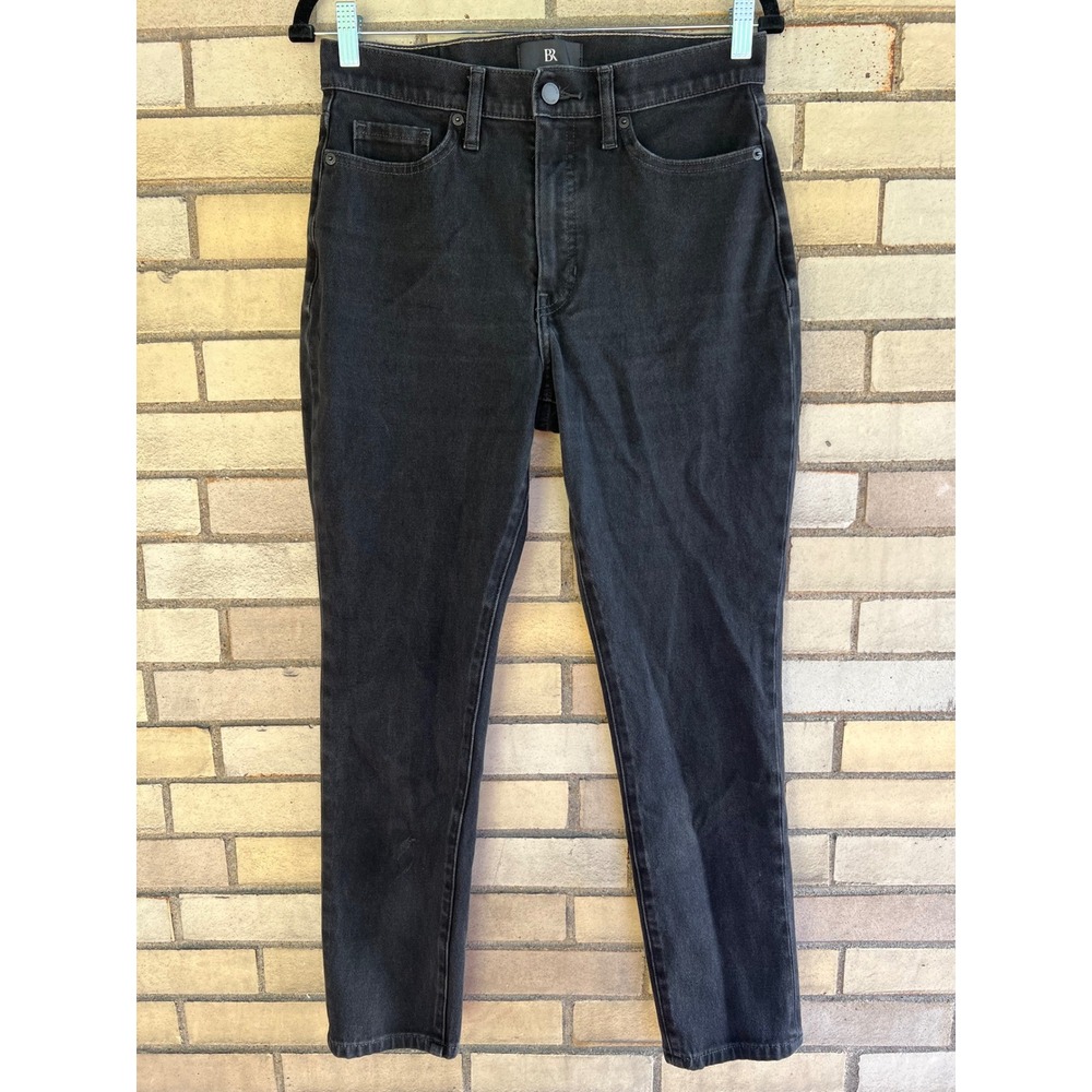 Banana Republic Black High Rise Slim Jeans Size 29 / 8 Stretch Denim